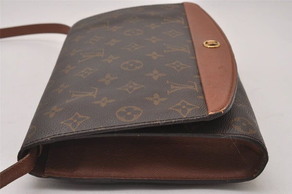 Authentic Louis Vuitton Monogram Bordeaux M51797 2Way Shoulder Clutch Bag 6460I