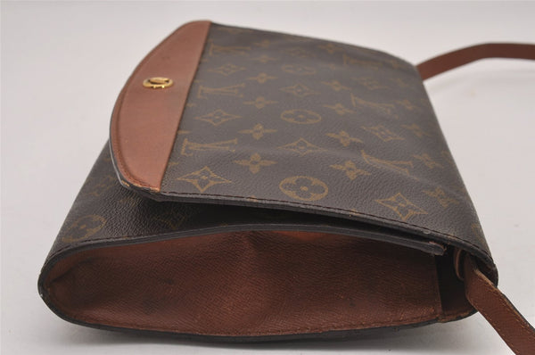Authentic Louis Vuitton Monogram Bordeaux M51797 2Way Shoulder Clutch Bag 6460I