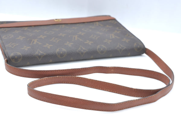 Authentic Louis Vuitton Monogram Bordeaux M51797 2Way Shoulder Clutch Bag 6460I