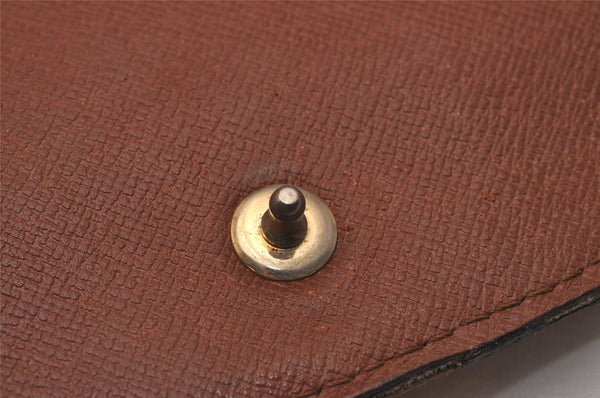 Authentic Louis Vuitton Monogram Bordeaux M51797 2Way Shoulder Clutch Bag 6460I