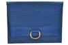 Authentic Louis Vuitton Epi Iena 32 Clutch Hand Bag Purse Blue M52715 LV 6461I