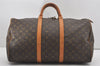 Authentic Louis Vuitton Monogram Keepall 50 Travel Boston Bag M41426 LV 6464I