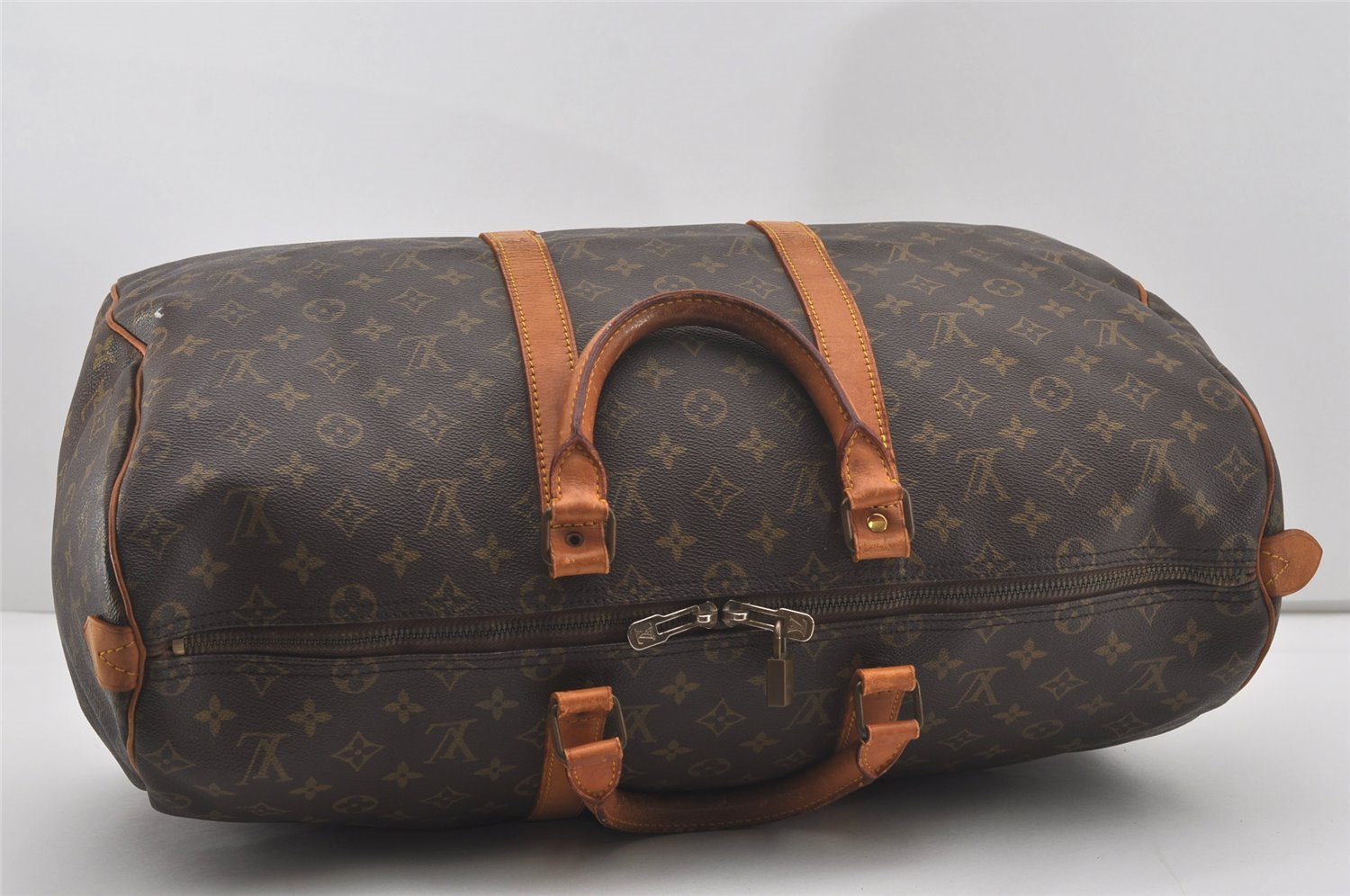 Authentic Louis Vuitton Monogram Keepall 50 Travel Boston Bag M41426 LV 6464I