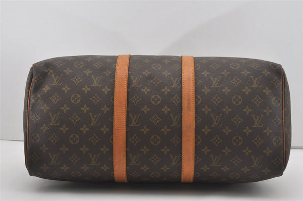 Authentic Louis Vuitton Monogram Keepall 50 Travel Boston Bag M41426 LV 6464I