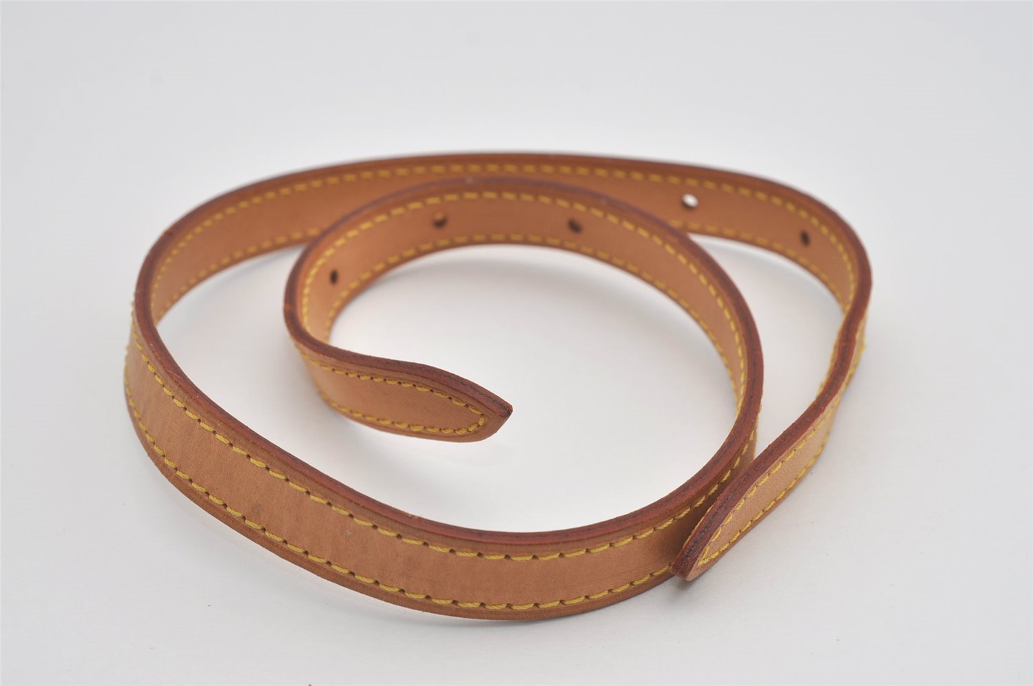 Authentic Louis Vuitton Leather Shoulder Strap For Bucket PM 27.6