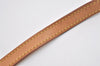 Authentic Louis Vuitton Leather Shoulder Strap For Bucket PM 27.6" Beige 6467I