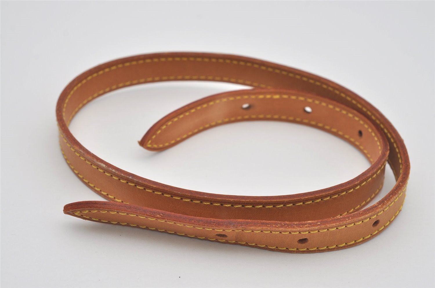 Authentic Louis Vuitton Leather Shoulder Strap For Bucket PM 27.6