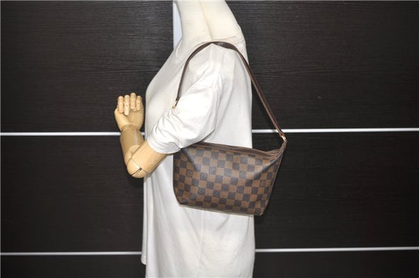 Authentic Louis Vuitton Damier Illovo PM Shoulder Hand Bag Purse N51996 LV 6468D