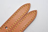 Authentic Louis Vuitton Leather Shoulder Strap For Bucket PM 27.6" Beige 6468I