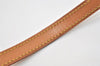 Authentic Louis Vuitton Leather Shoulder Strap For Bucket PM 27.6" Beige 6468I