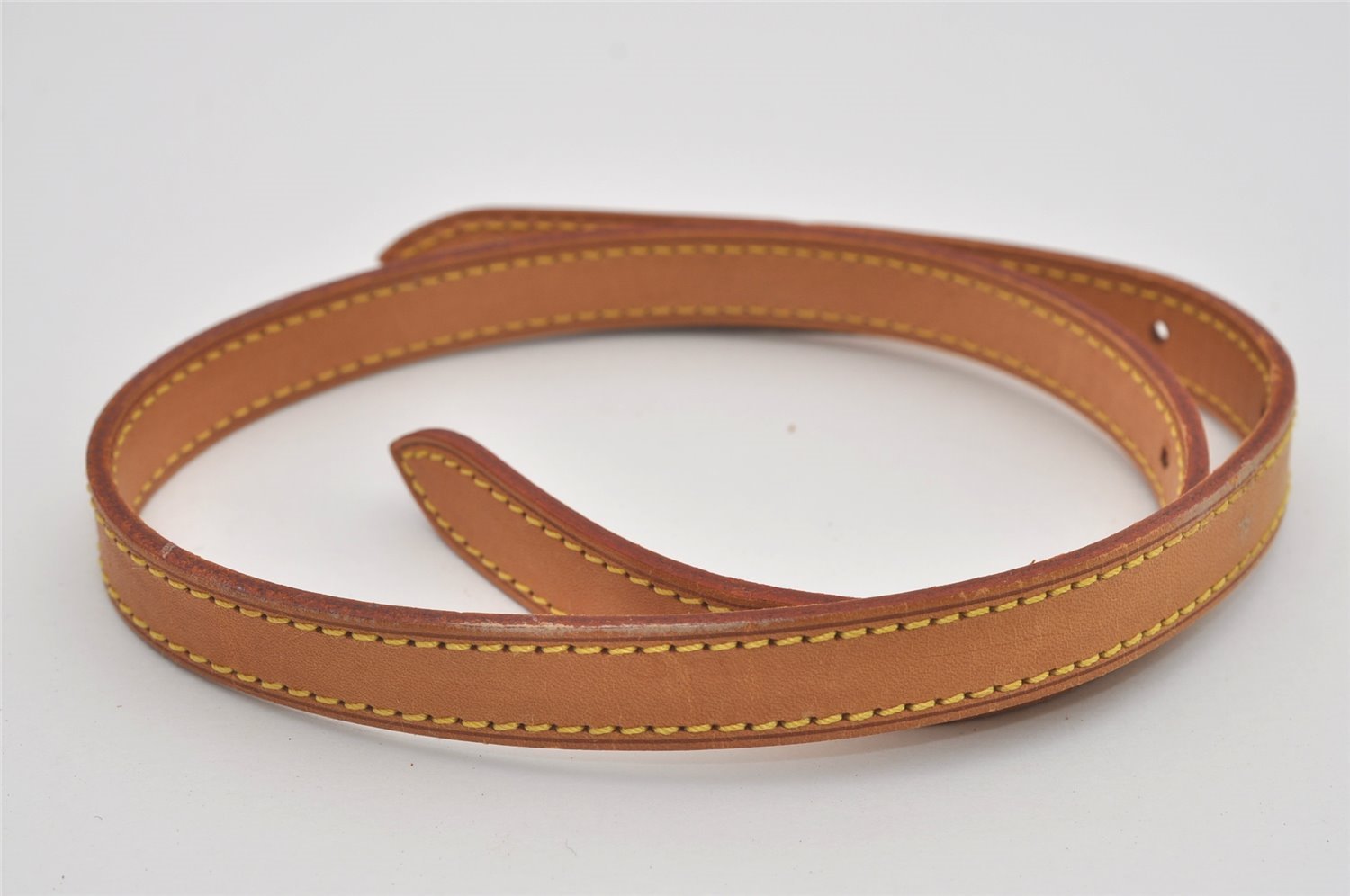 Authentic Louis Vuitton Leather Shoulder Strap For Bucket PM 27.6