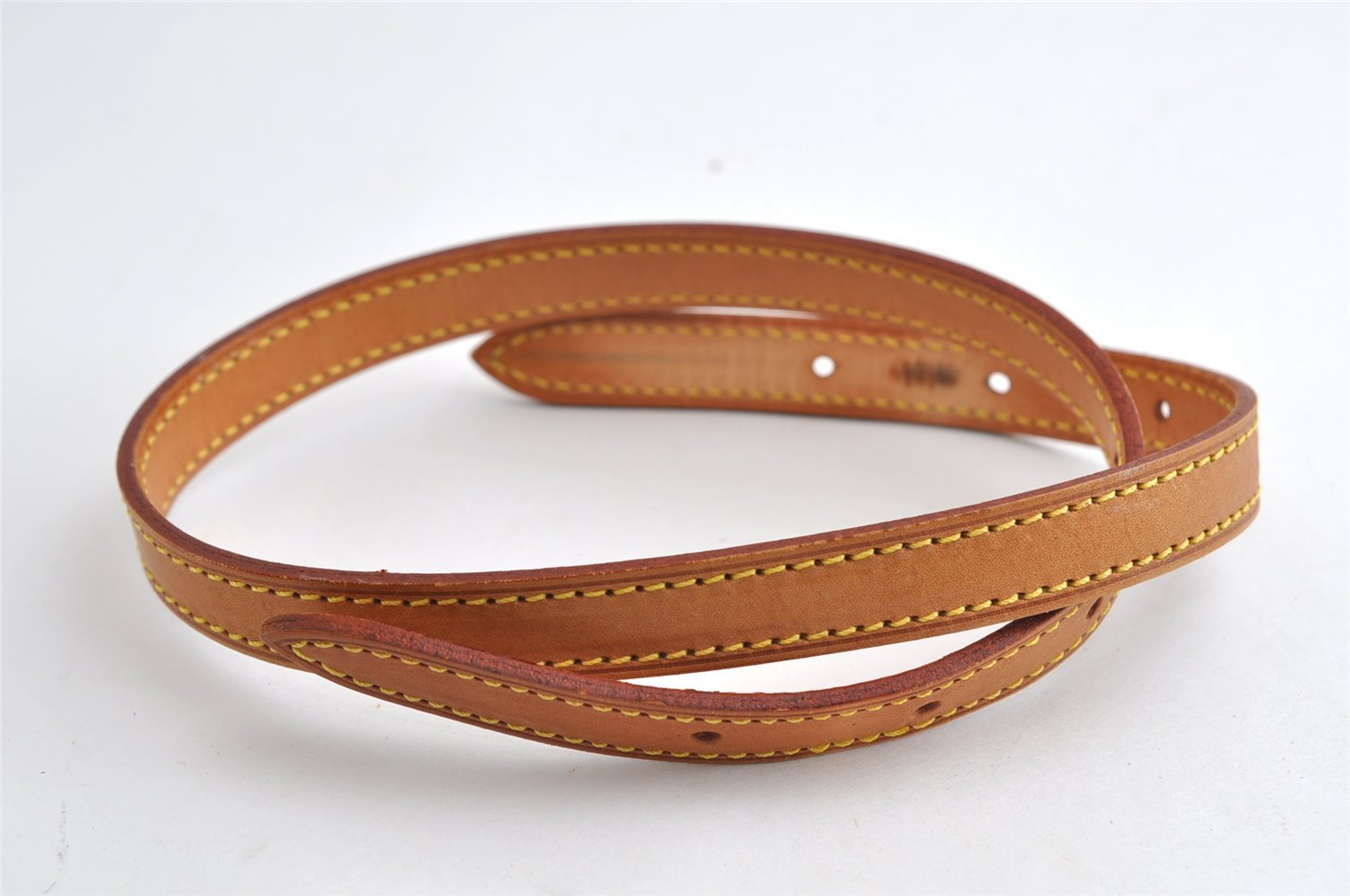 Authentic Louis Vuitton Leather Shoulder Strap For Bucket PM 27.6