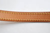 Authentic Louis Vuitton Leather Shoulder Strap For Bucket PM 27.6" Beige 6470I