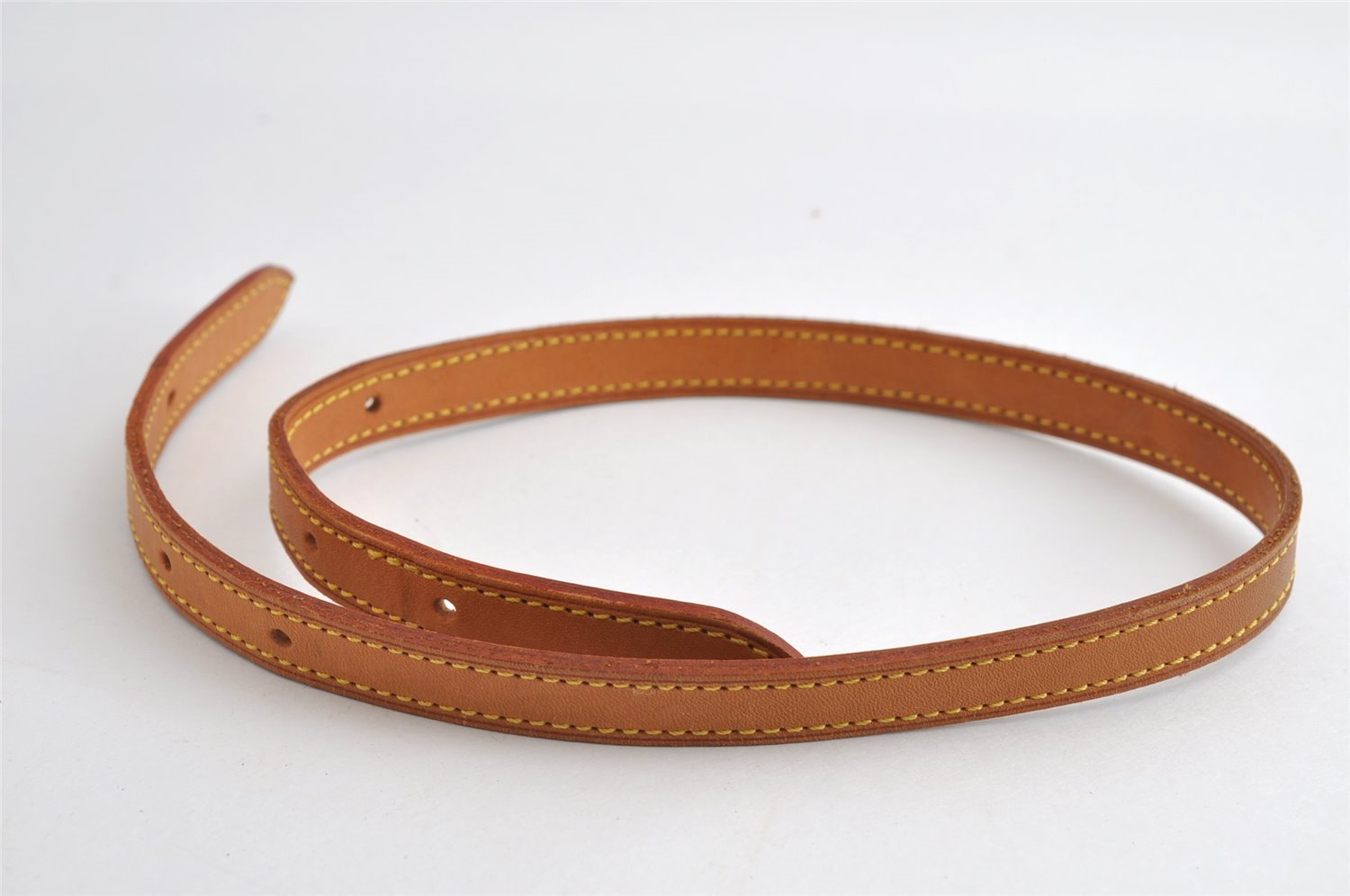 Authentic Louis Vuitton Leather Shoulder Strap For Bucket PM 27.6