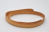 Authentic Louis Vuitton Leather Shoulder Strap For Bucket PM 27.6" Beige 6472I