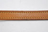 Authentic Louis Vuitton Leather Shoulder Strap For Bucket PM 27.6" Beige 6472I