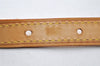 Authentic Louis Vuitton Leather Shoulder Strap For Bucket PM 27.6" Beige 6472I