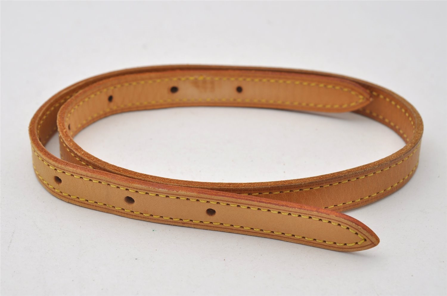 Authentic Louis Vuitton Leather Shoulder Strap For Bucket PM 27.6