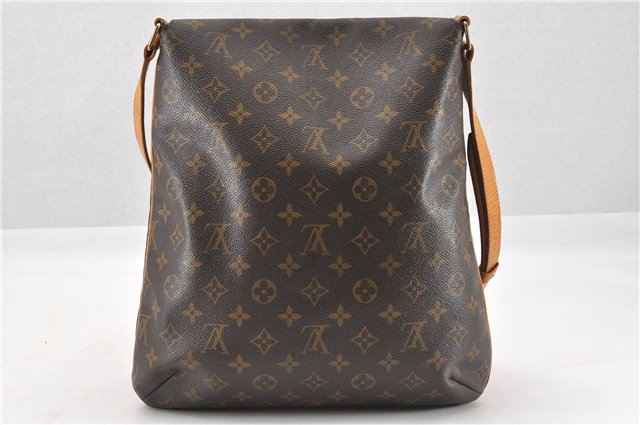 Authentic Louis Vuitton Monogram Musette Shoulder Cross Body Bag M51256 LV 6473F