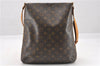Authentic Louis Vuitton Monogram Musette Shoulder Cross Body Bag M51256 LV 6473F