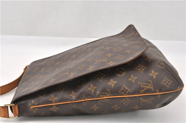 Authentic Louis Vuitton Monogram Musette Shoulder Cross Body Bag M51256 LV 6473F