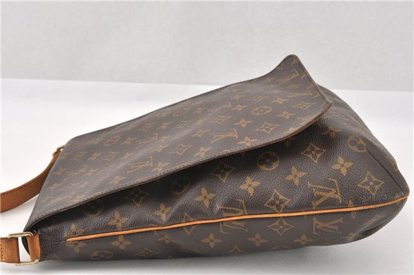 Authentic Louis Vuitton Monogram Musette Shoulder Cross Body Bag M51256 LV 6473F