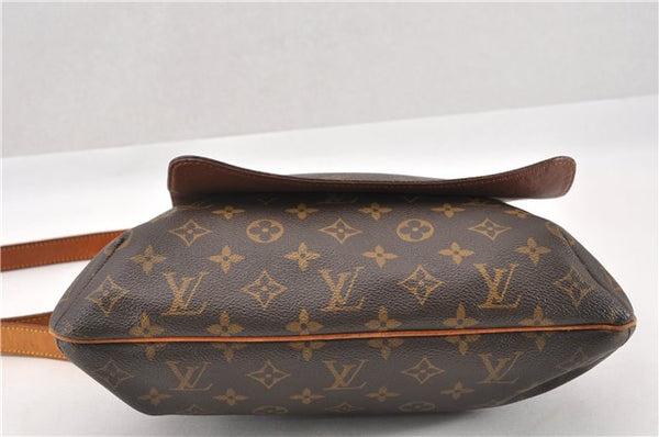 Authentic Louis Vuitton Monogram Musette Shoulder Cross Body Bag M51256 LV 6473F