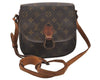 Authentic Louis Vuitton Monogram Saint Cloud MM M51243 Shoulder Cross Bag 6473H