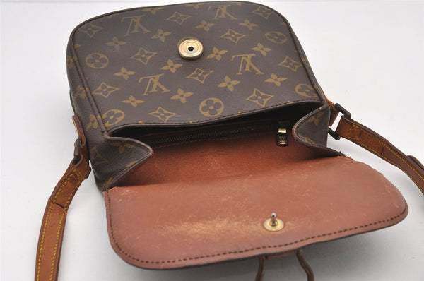 Authentic Louis Vuitton Monogram Saint Cloud MM M51243 Shoulder Cross Bag 6473H