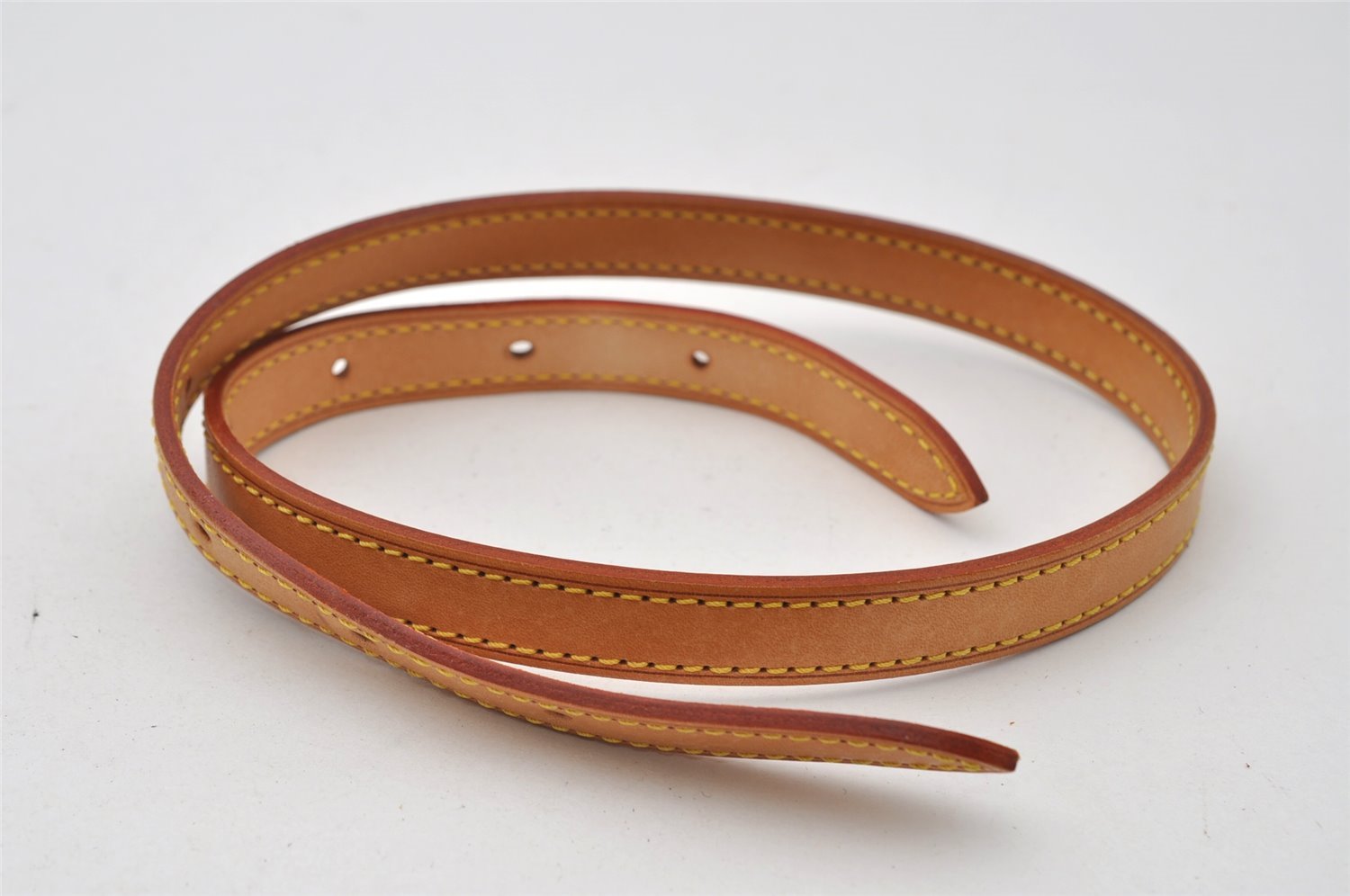 Authentic Louis Vuitton Leather Shoulder Strap For Bucket PM 27.6