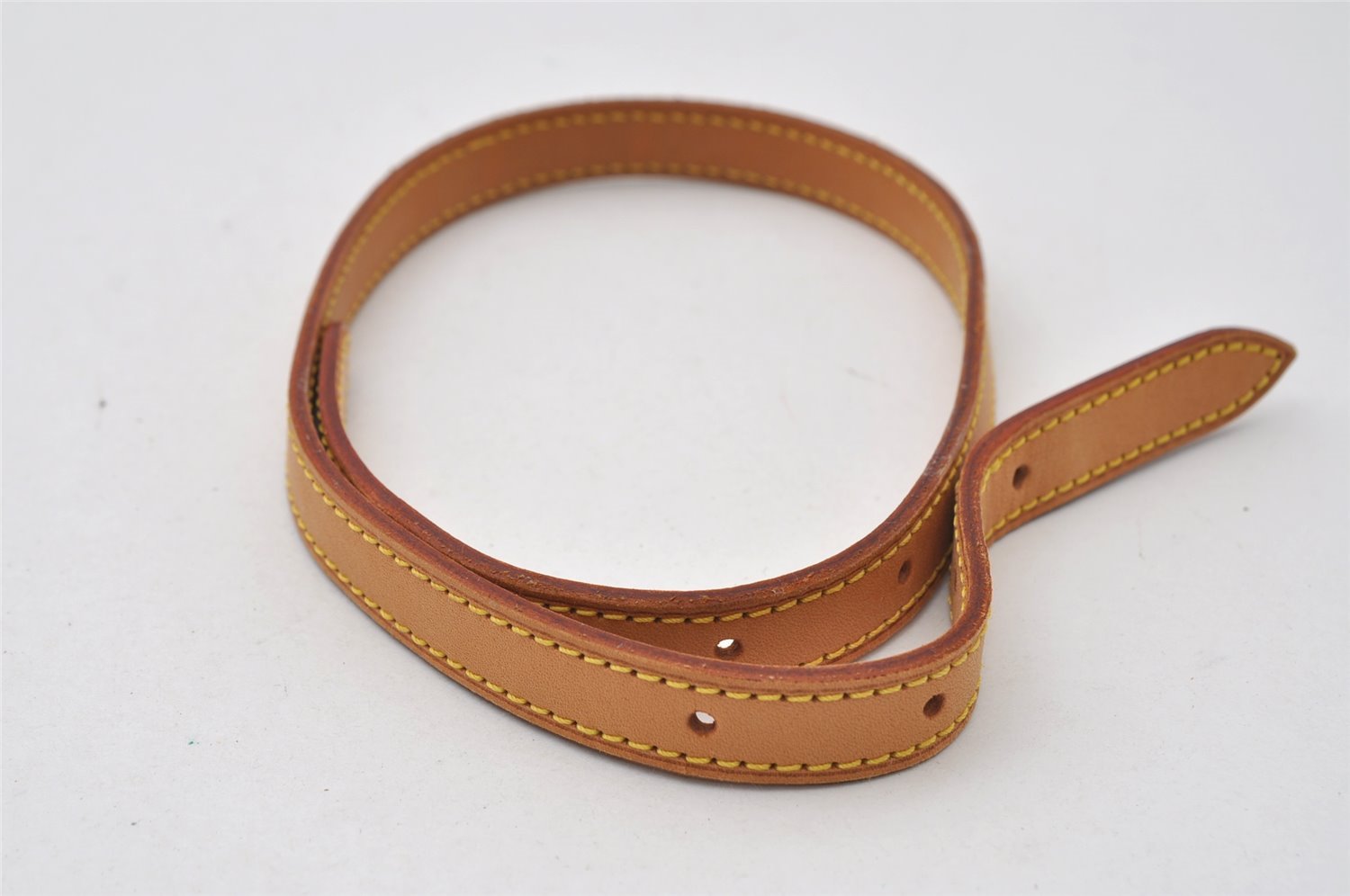 Authentic Louis Vuitton Leather Shoulder Strap For Bucket PM 27.6