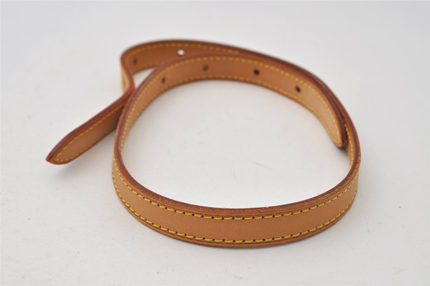 Authentic Louis Vuitton Leather Shoulder Strap For Bucket PM 27.6