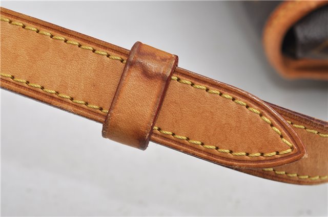 Authentic Louis Vuitton Monogram Menilmontant PM M40474 Shoulder Cross Bag 6474F