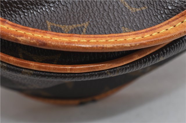 Authentic Louis Vuitton Monogram Menilmontant PM M40474 Shoulder Cross Bag 6474F