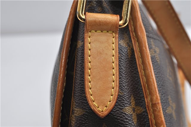 Authentic Louis Vuitton Monogram Menilmontant PM M40474 Shoulder Cross Bag 6474F