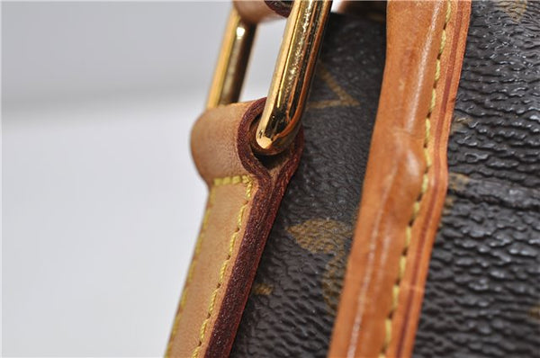 Authentic Louis Vuitton Monogram Menilmontant PM M40474 Shoulder Cross Bag 6474F