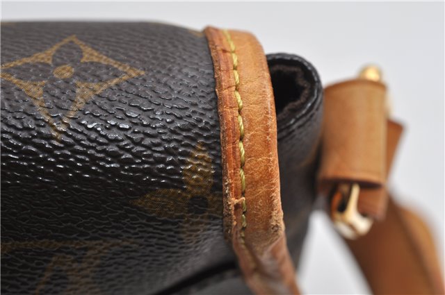 Authentic Louis Vuitton Monogram Menilmontant PM M40474 Shoulder Cross Bag 6474F