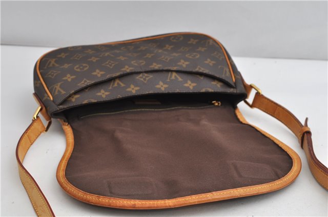 Authentic Louis Vuitton Monogram Menilmontant PM M40474 Shoulder Cross Bag 6474F