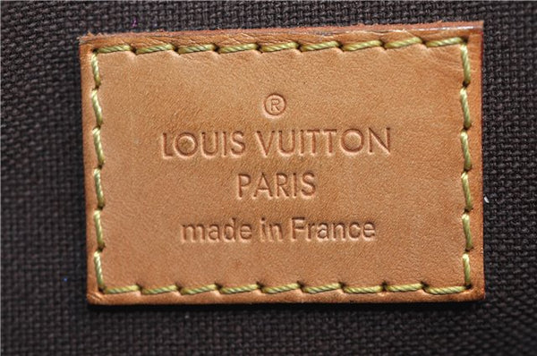 Authentic Louis Vuitton Monogram Menilmontant PM M40474 Shoulder Cross Bag 6474F