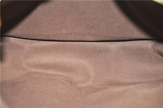 Authentic Louis Vuitton Monogram Menilmontant PM M40474 Shoulder Cross Bag 6474F