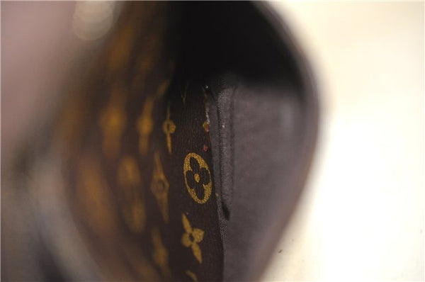 Authentic Louis Vuitton Monogram Menilmontant PM M40474 Shoulder Cross Bag 6474F