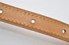 Authentic Louis Vuitton Leather Shoulder Strap For Bucket PM 27.6" Beige 6474I