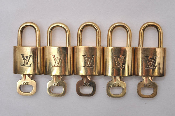 Authentic Louis Vuitton Padlock & Keys 10Set LV 6476I