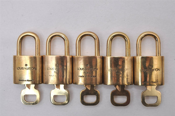 Authentic Louis Vuitton Padlock & Keys 10Set LV 6476I