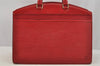 Authentic Louis Vuitton Epi Riviera Hand Bag Red M48187 LV 6477I