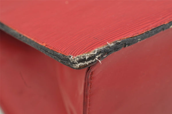 Authentic Louis Vuitton Epi Riviera Hand Bag Red M48187 LV 6477I