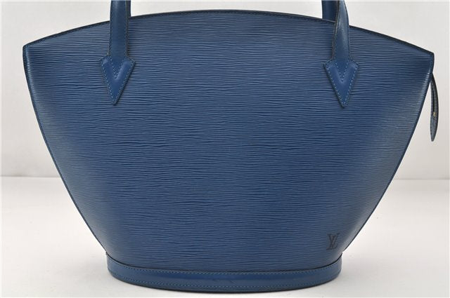 Auth Louis Vuitton Epi Saint Jacques Shopping Shoulder Bag Blue M52265 LV 6478E