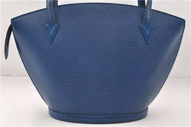 Auth Louis Vuitton Epi Saint Jacques Shopping Shoulder Bag Blue M52265 LV 6478E