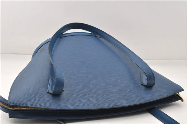 Auth Louis Vuitton Epi Saint Jacques Shopping Shoulder Bag Blue M52265 LV 6478E