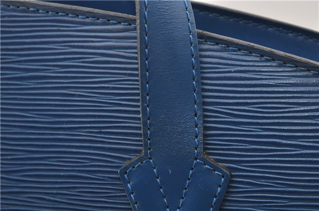 Auth Louis Vuitton Epi Saint Jacques Shopping Shoulder Bag Blue M52265 LV 6478E